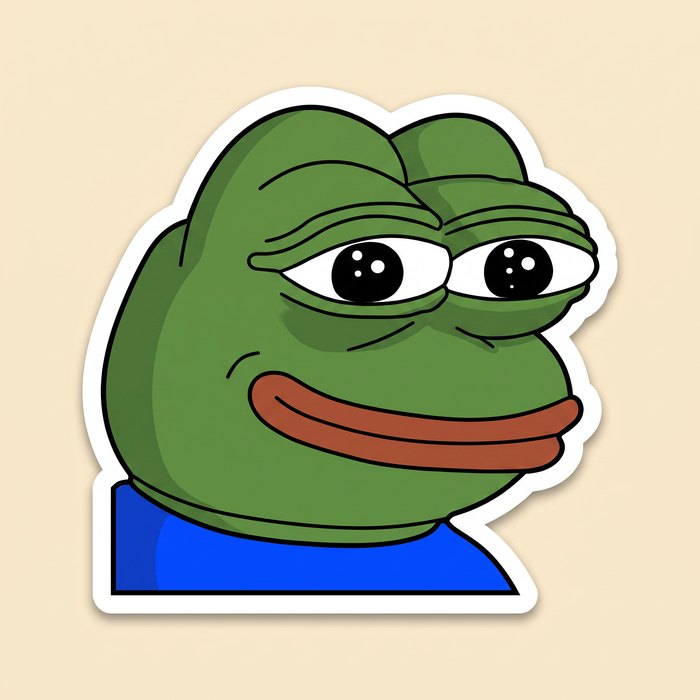 Pepe sticker
